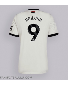 Manchester United Rasmus Hojlund #9 Tricou Fotbal Replică 2024-25 Barbati Treilea